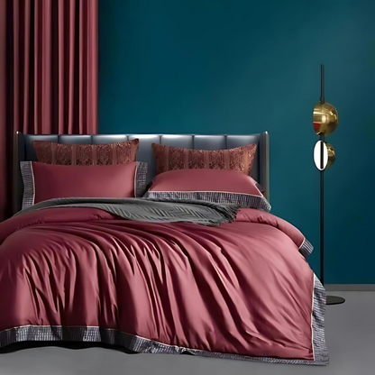 Nerithiel - Premium Egyptian Cotton Luxury Duvet Cover Set