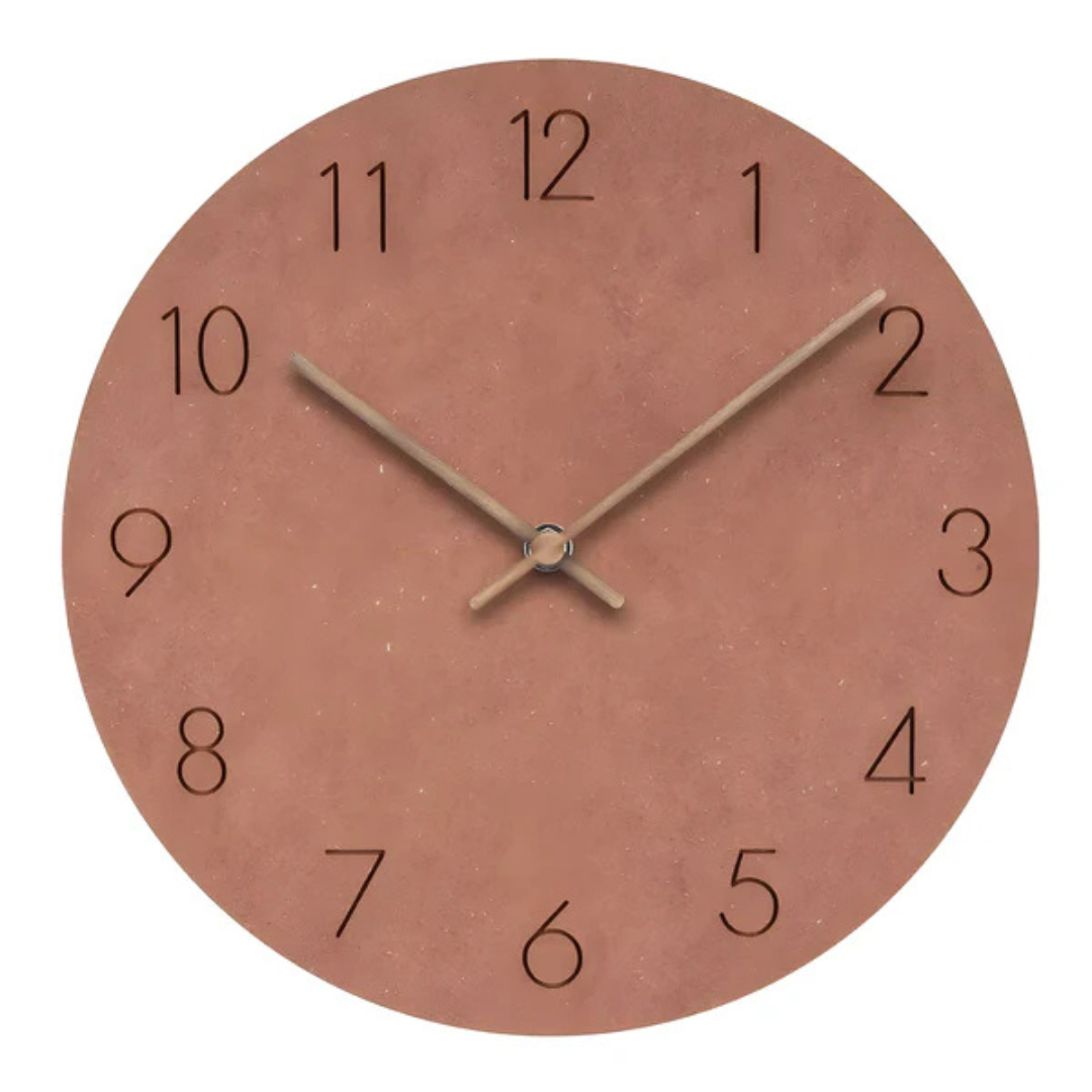 Nork - Sleek Wooden Wall Clock with Minimalist Design