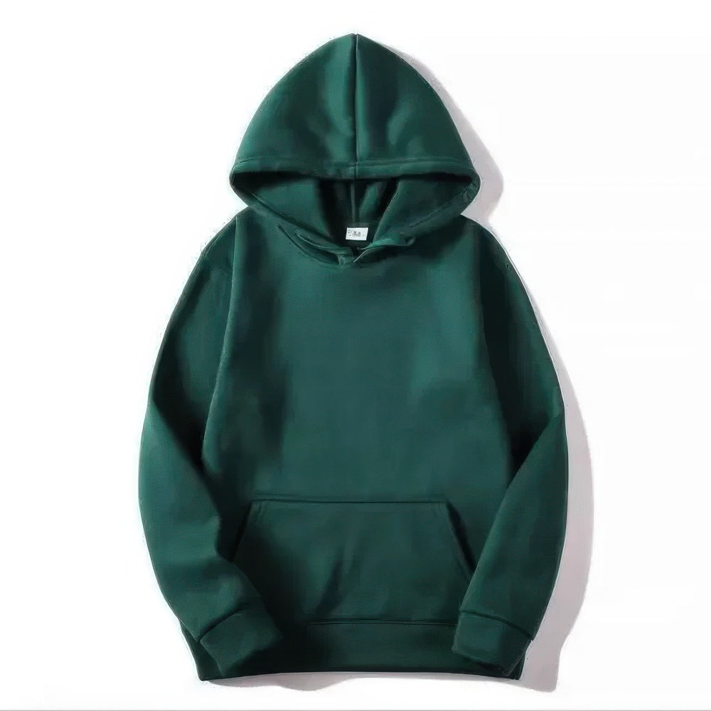 Ezra | Unisex Essential Hoodie with Adjustable Hood