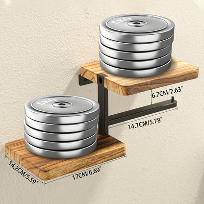 TissueLedge | Vertical Wooden Napkin Holder - Space-Saving Organizer for Kitchen and Bathroom