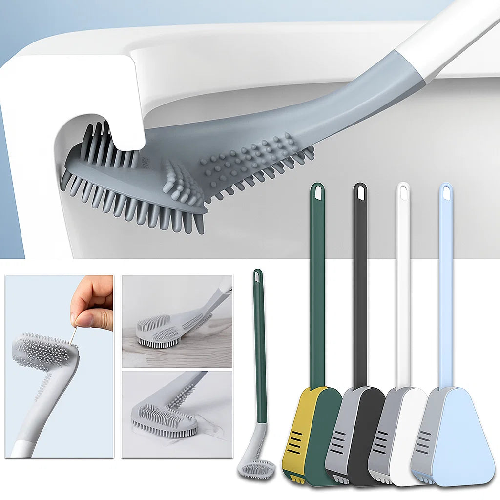 Extended Toilet Brush – Eliminate Dirty Corners Effortlessly