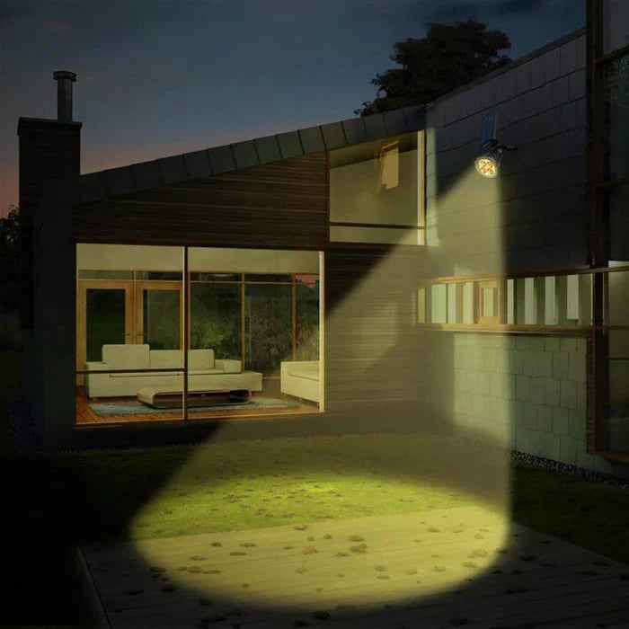 SunFlex Adjustable Weather-Resistant Solar Spotlight