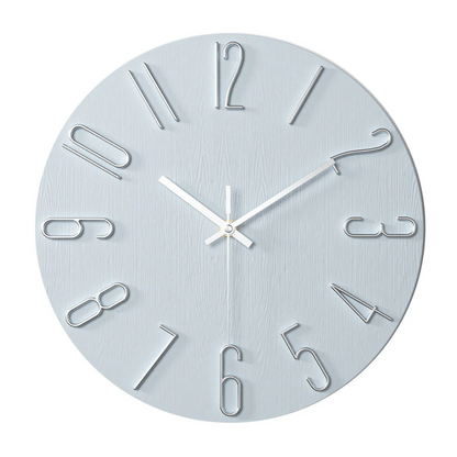 Minimalist Modern Wall Clock for Living Room Decor