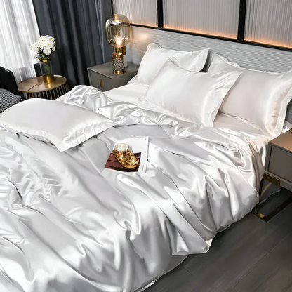Luxury Silk Duvet Cover - Soft and Breathable Comfort