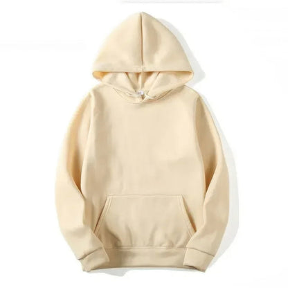 Ezra | Unisex Essential Hoodie with Adjustable Hood