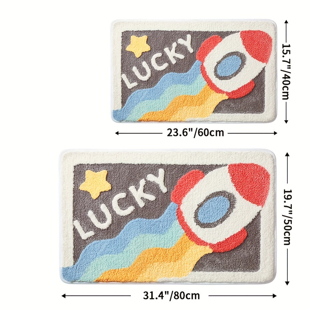 DryStep | Ultra-Absorbent Non-Slip Bath Mat - Fast-Drying Mat for Safe and Comfortable Bathroom Use