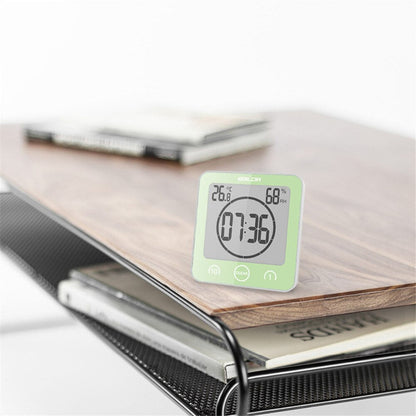 DripTick Waterproof Shower Clock - Digital Wall-Mounted Bathroom Timer with Suction Cup