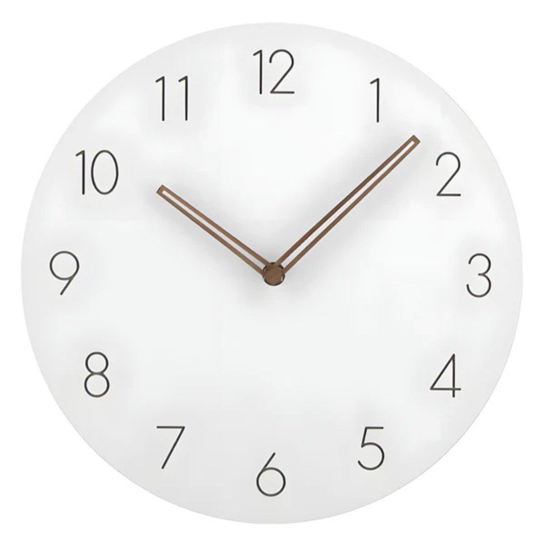 Nork - Sleek Wooden Wall Clock with Minimalist Design
