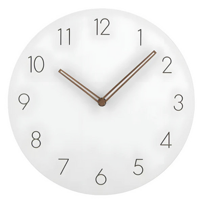 Nork - Sleek Wooden Wall Clock with Minimalist Design