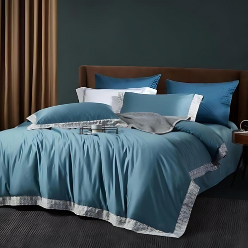 Nerithiel - Premium Egyptian Cotton Luxury Duvet Cover Set
