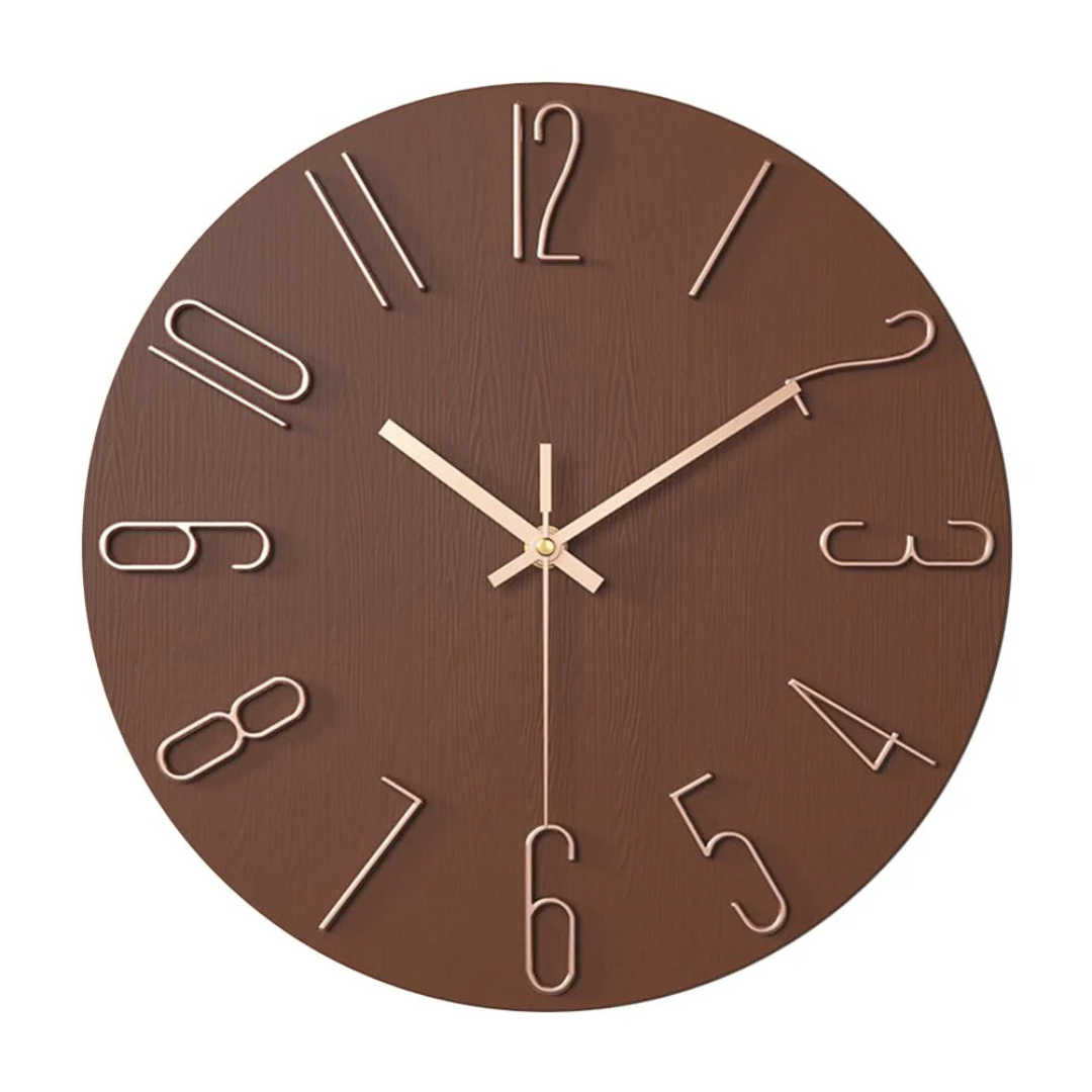Noble - Contemporary Living Room Wall Clock
