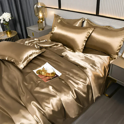 Luxury Silk Duvet Cover - Soft and Breathable Comfort