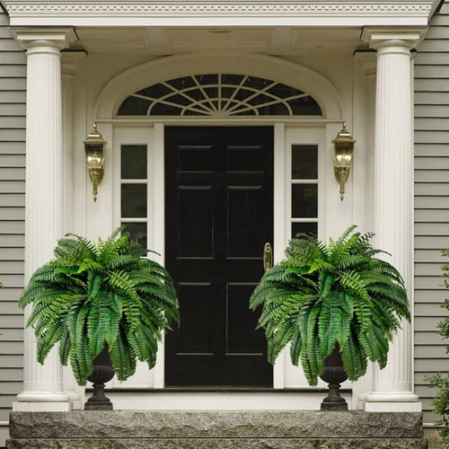 Buy One, Get One Free | Realistic UV-Resistant Artificial Boston Fern