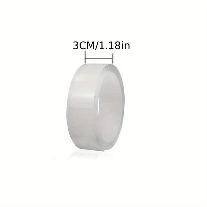 CaulkClear | Transparent Waterproof Sealant Tape - Self-Adhesive Strip for Kitchen, Bathroom, and Toilet Edges