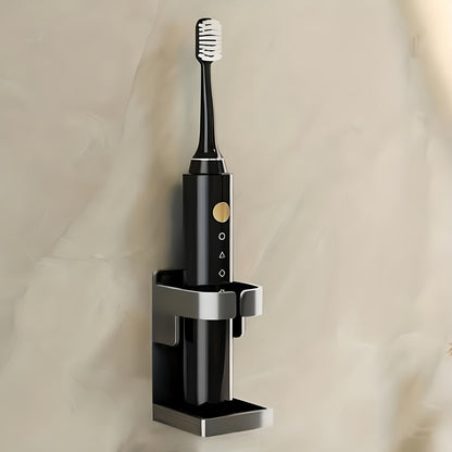 GripRack | Wall-Mounted Electric Toothbrush Holder - Bathroom Organizer for Toothbrush Storage