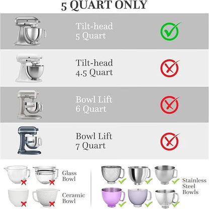 Silicone Stand Mixer Insert — Easy and Mess-Free Baking