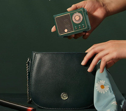 Chic Retro-Style Bluetooth Speaker