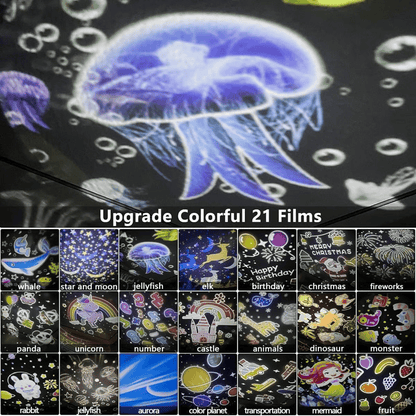 Enchanting Night Lamp Projector — Sleep Like You're in a Fairy Tale