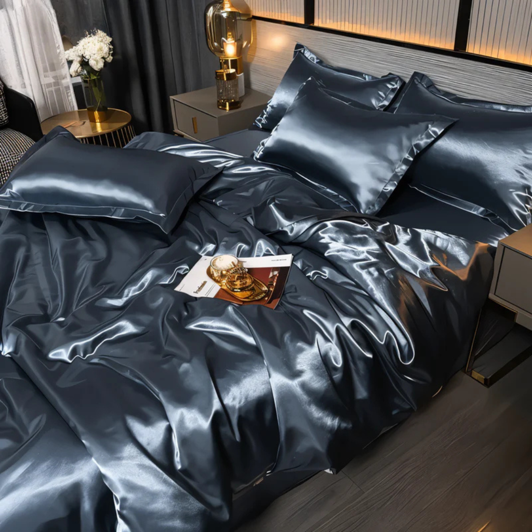 Luxury Silk Duvet Cover - Soft and Breathable Comfort
