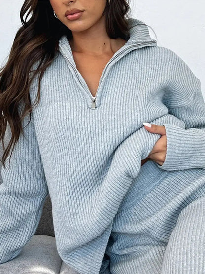Kim | Knit Flared Set