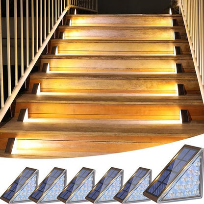SoluStep Solar-Powered Step Lights