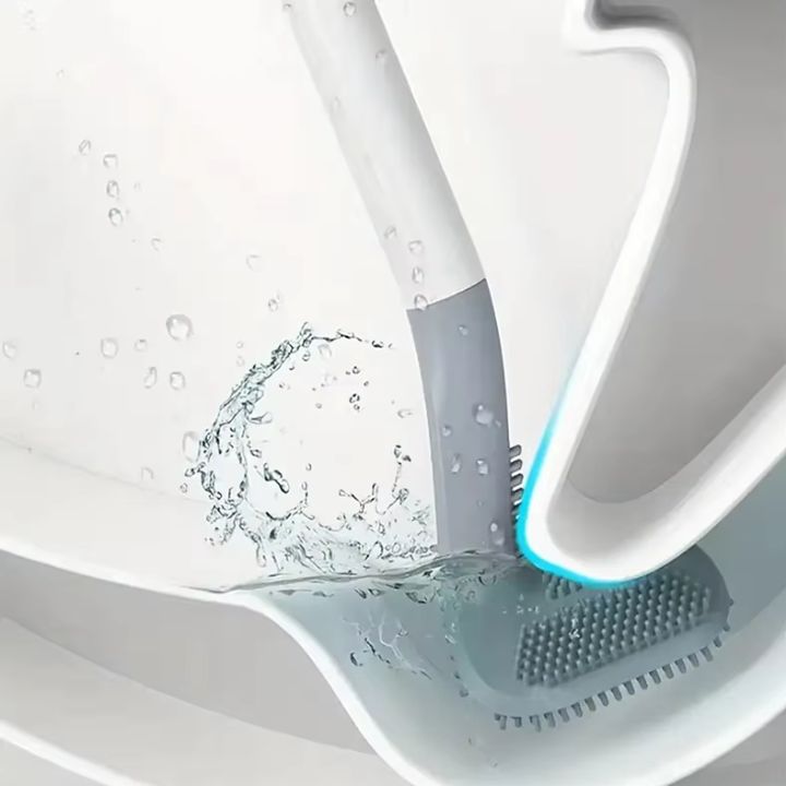 High-Quality Silicone Toilet Brush – Achieve a Pristine Bathroom