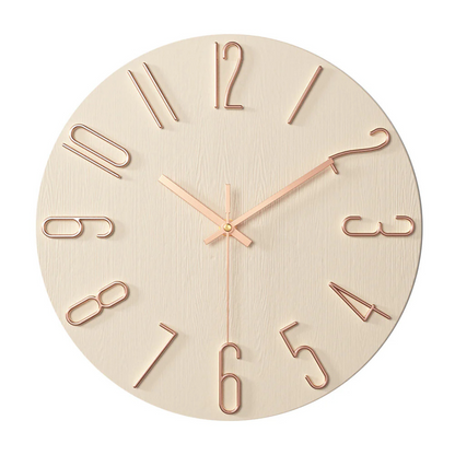 Minimalist Modern Wall Clock for Living Room Decor