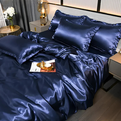 Luxe Silk Duvet Cover - Breathable & Silky Soft