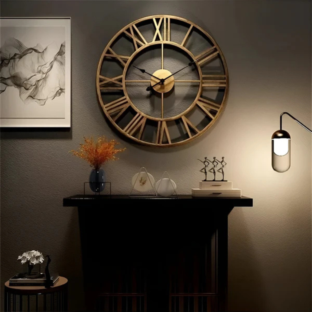 Exclusive Modern Large Wall Clock with Framed Design