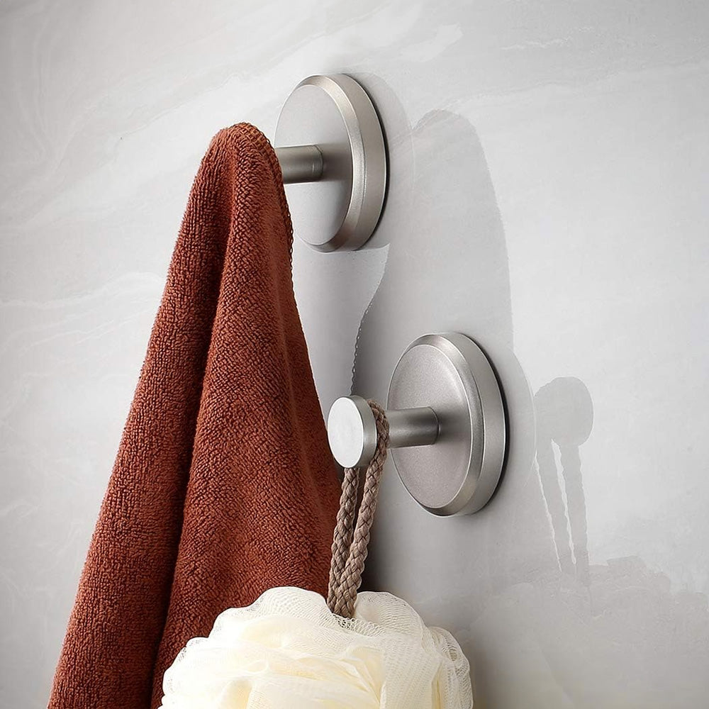 GripHook | Heavy-Duty Suction Hooks for Bathrooms and Kitchens - No Drilling Required, Easy Installation