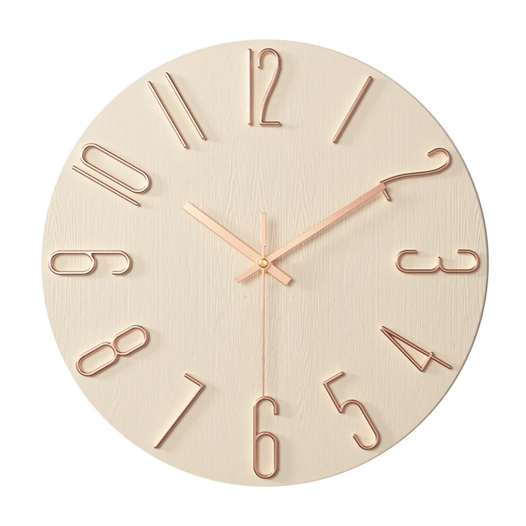 Noble - Contemporary Living Room Wall Clock