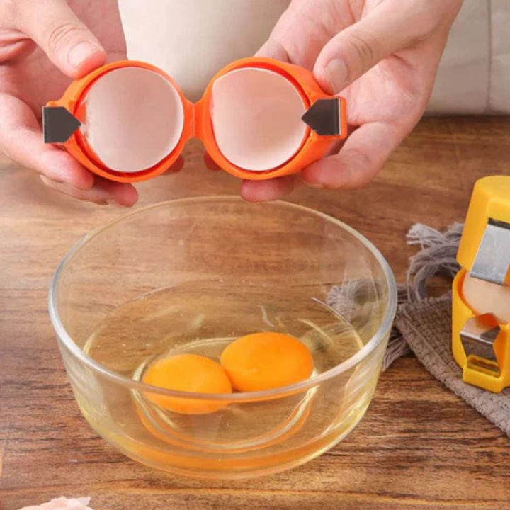 Effortless Egg Breaker - Fast and Mess-Free Egg Cracking