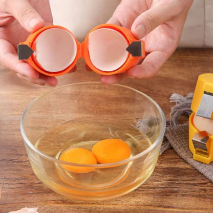 Effortless Egg Breaker - Fast and Mess-Free Egg Cracking