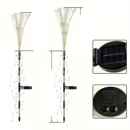 Firework Effect Garden Lamp - 8 Stunning Lighting Modes for Memorable Evenings