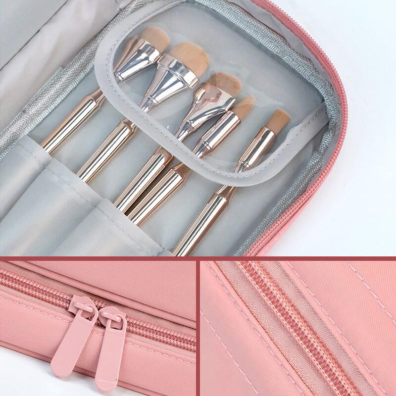 CapaciBag | Extra-Large Waterproof Toiletry Organizer - Durable Oxford & Nylon with Dry/Wet Separation