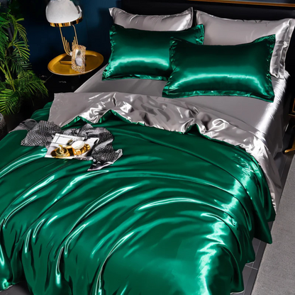 Luxury Silk Duvet Cover - Soft and Breathable Comfort