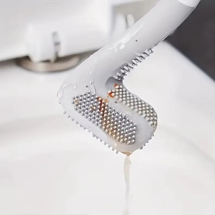 High-Quality Silicone Toilet Brush – Achieve a Pristine Bathroom