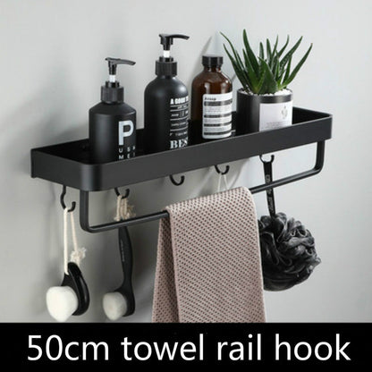 SleekShelf | Stylish Wall-Mounted Shower Organizer – No Drilling Required