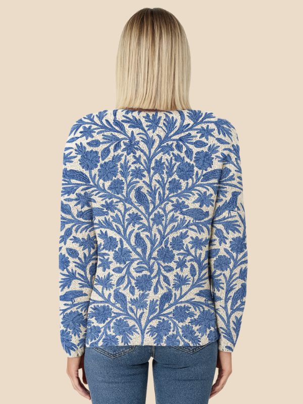Leilani | Women's Floral Knit Cardigan