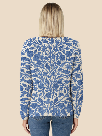 Leilani | Women's Floral Knit Cardigan