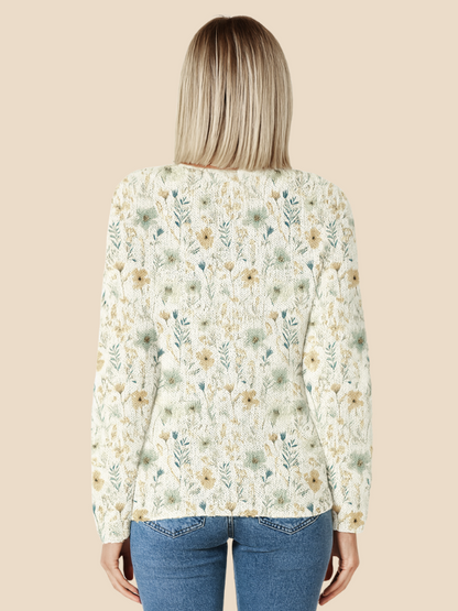 Leilani | Women's Floral Knit Cardigan