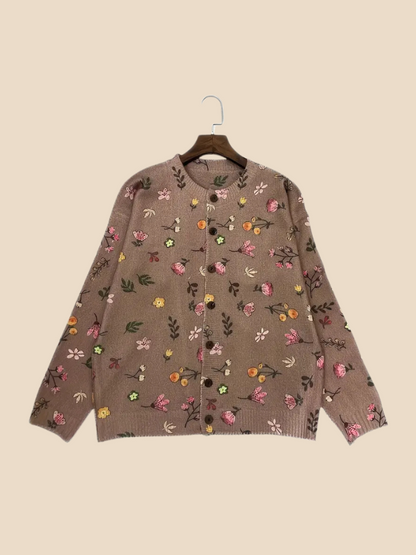 Leilani | Women's Floral Knit Cardigan
