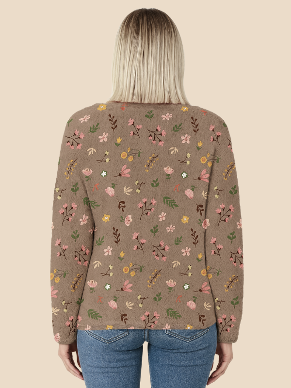 Leilani | Women's Floral Knit Cardigan