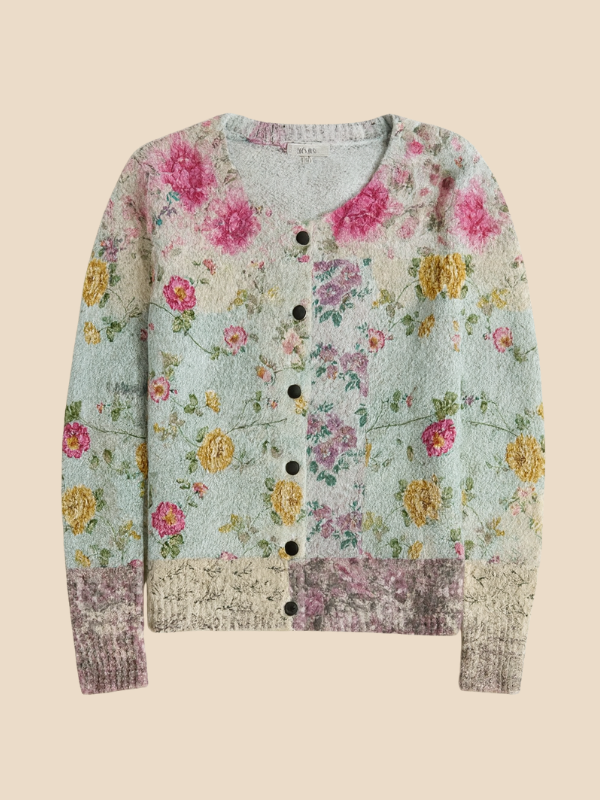 Leilani | Women's Floral Knit Cardigan