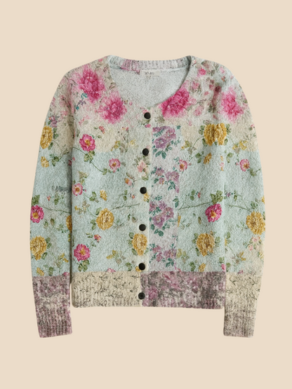 Leilani | Women's Floral Knit Cardigan