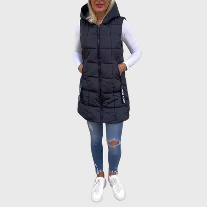 Alba | Women's Padded Sleeveless Winter Jacket