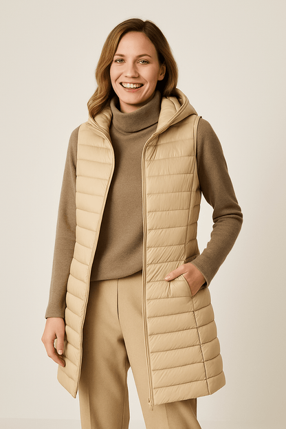 Emalie | Women's Hooded Quilted Winter Jacket