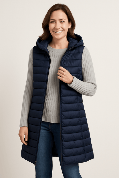 Emalie | Women's Hooded Quilted Winter Coat
