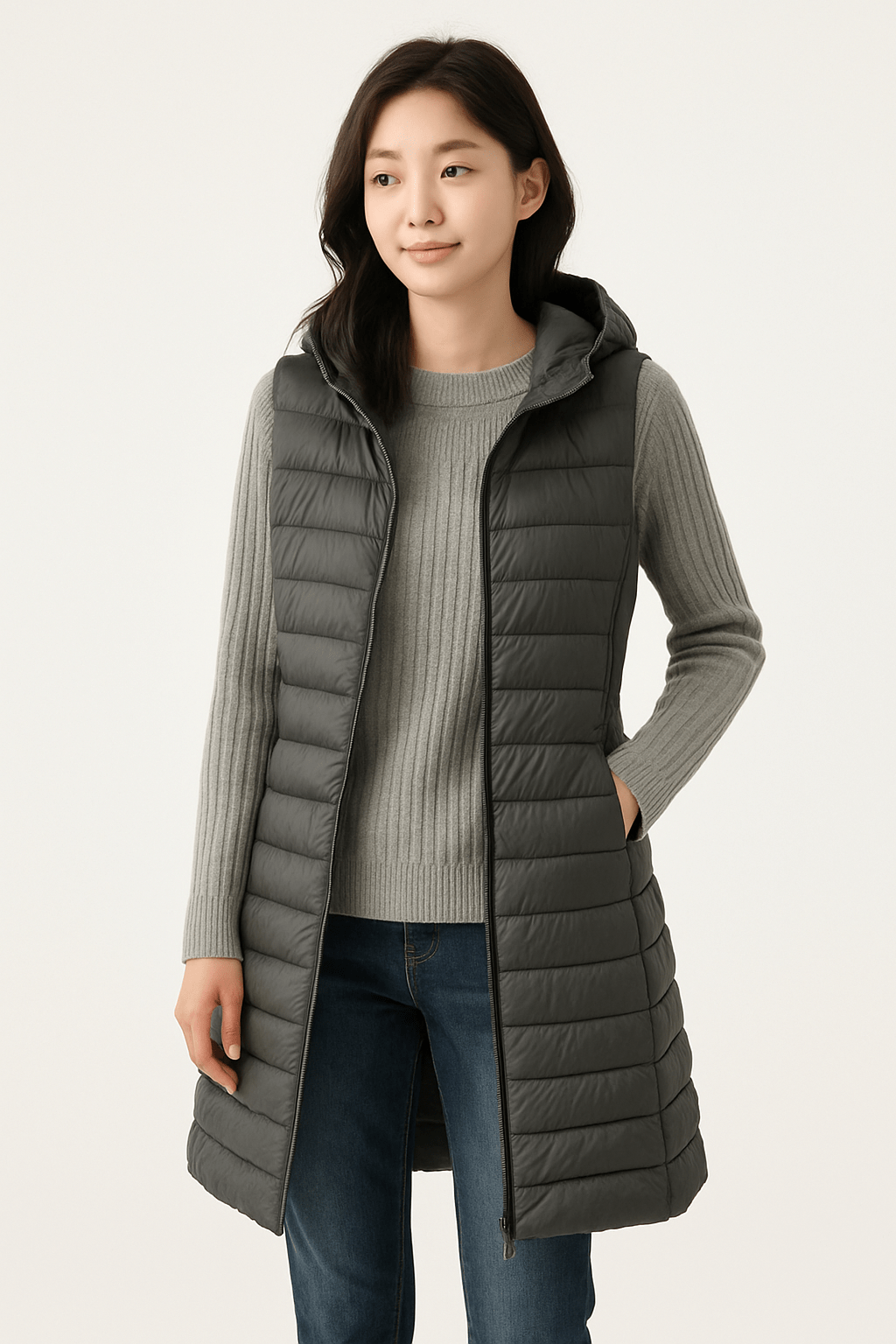 Emalie | Women's Hooded Quilted Winter Coat