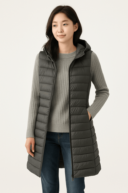 Emalie | Women's Hooded Quilted Winter Coat